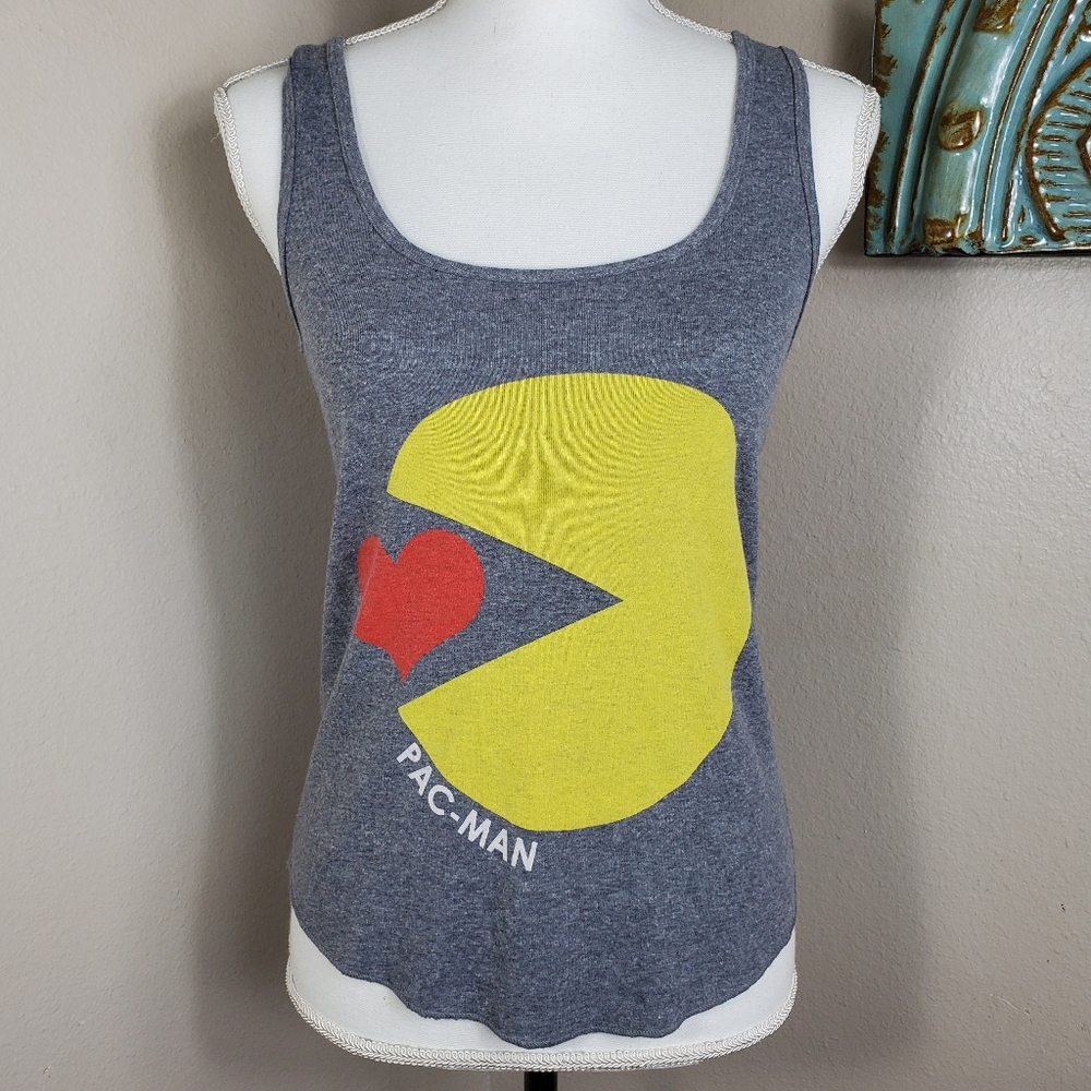 Project Karma Pac-Man Tank Top  Sz  L (juniors)